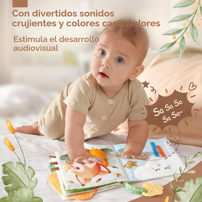 hahaland Libros para bebés de 0 a 6 meses