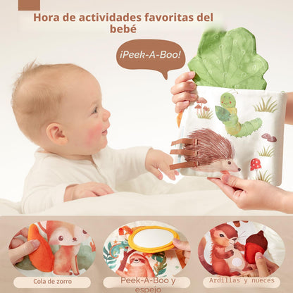 hahaland Libros para bebés de 0 a 6 meses