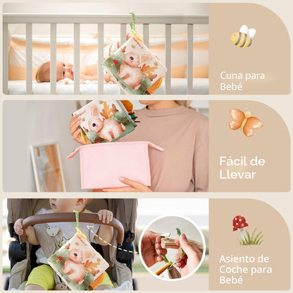 hahaland Libros para bebés de 0 a 6 meses