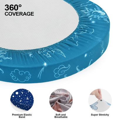 Juego de 4 sábanas de moisés para bebé niño y niña,  32 x 16 pulgadas