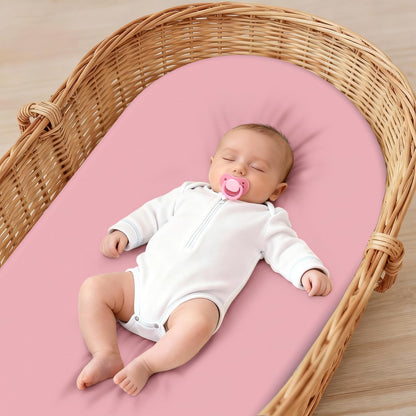 Juego de 4 sábanas de moisés para bebé niño y niña, 32 x 16 pulgadas