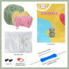 ZMAAGG Kit de Ganchillo para Principiantes dinosaurio