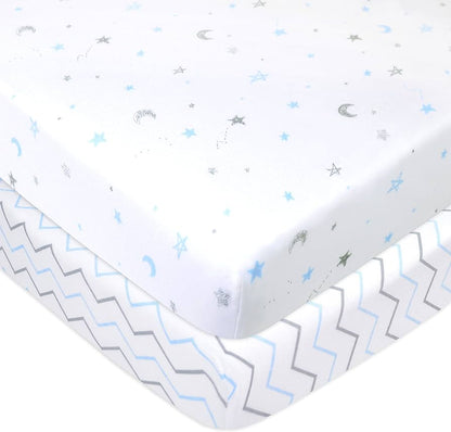 American Baby Company Impreso 100% algodón natural