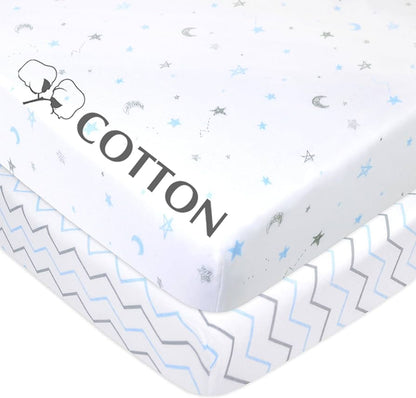 American Baby Company Impreso 100% algodón natural