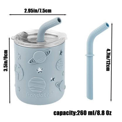 Juego de alimentación para bebés de acero inoxidable | 2 platos de succión divididos