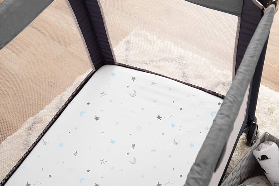 American Baby Company Impreso 100% algodón natural