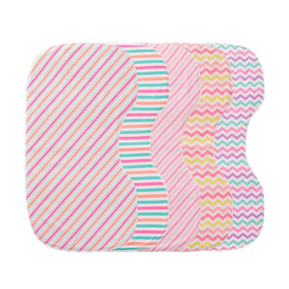 Paquete de 5, paños para eructos para bebé, suaves y absorbentes