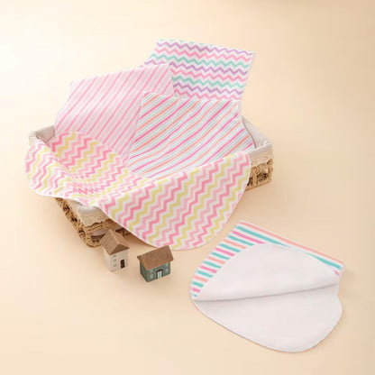Paquete de 5, paños para eructos para bebé, suaves y absorbentes