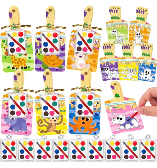 Tarjetas de San Valentín para la escuela de niños, paquete de 12