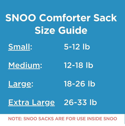 SNOO - Saco de dormir de algodón orgánico, talla XL