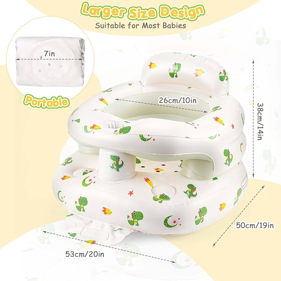 Asiento inflable para bebés