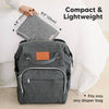 Cambiador portátil KeaBabies - Cambiador plegable impermeable para bebés