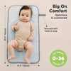 Cambiador portátil KeaBabies - Cambiador plegable impermeable para bebés