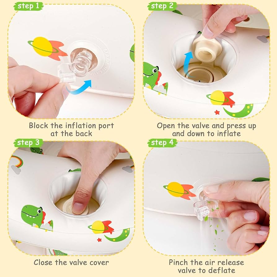 Asiento inflable para bebés