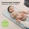 Cambiador portátil KeaBabies - Cambiador plegable impermeable para bebés