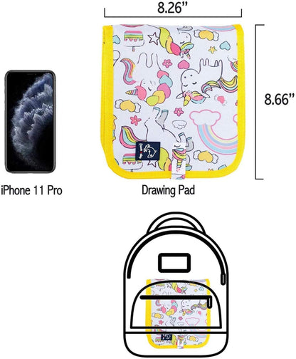 Asterin Sales - Bolígrafo reutilizable borrable para niños (14 páginas)