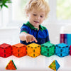 FNJO - Juego de construcción de 110 piezas con imanes