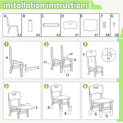 Silla para niños de altura ajustable