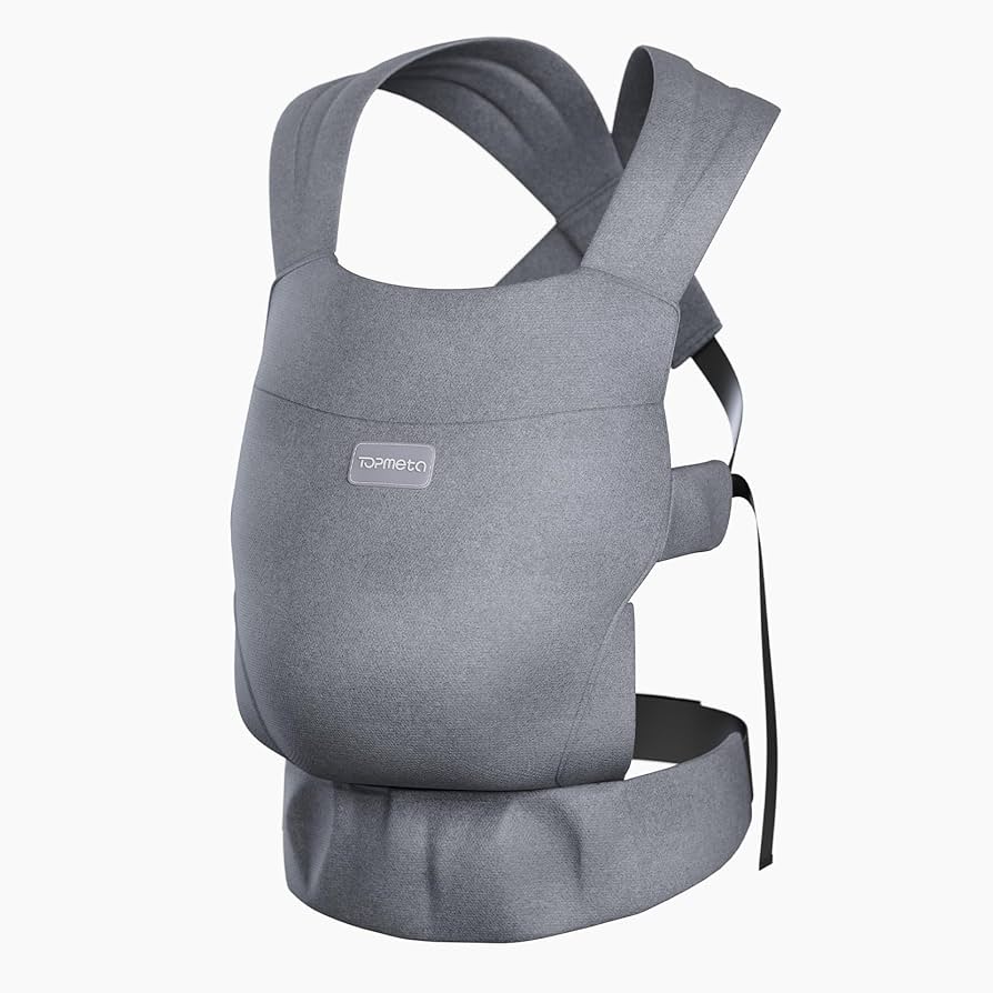Topmeta portabebés portátil, correas de hombro anchas extensibles con soporte ergonómico