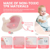 Asiento de baño para bebés para bañera