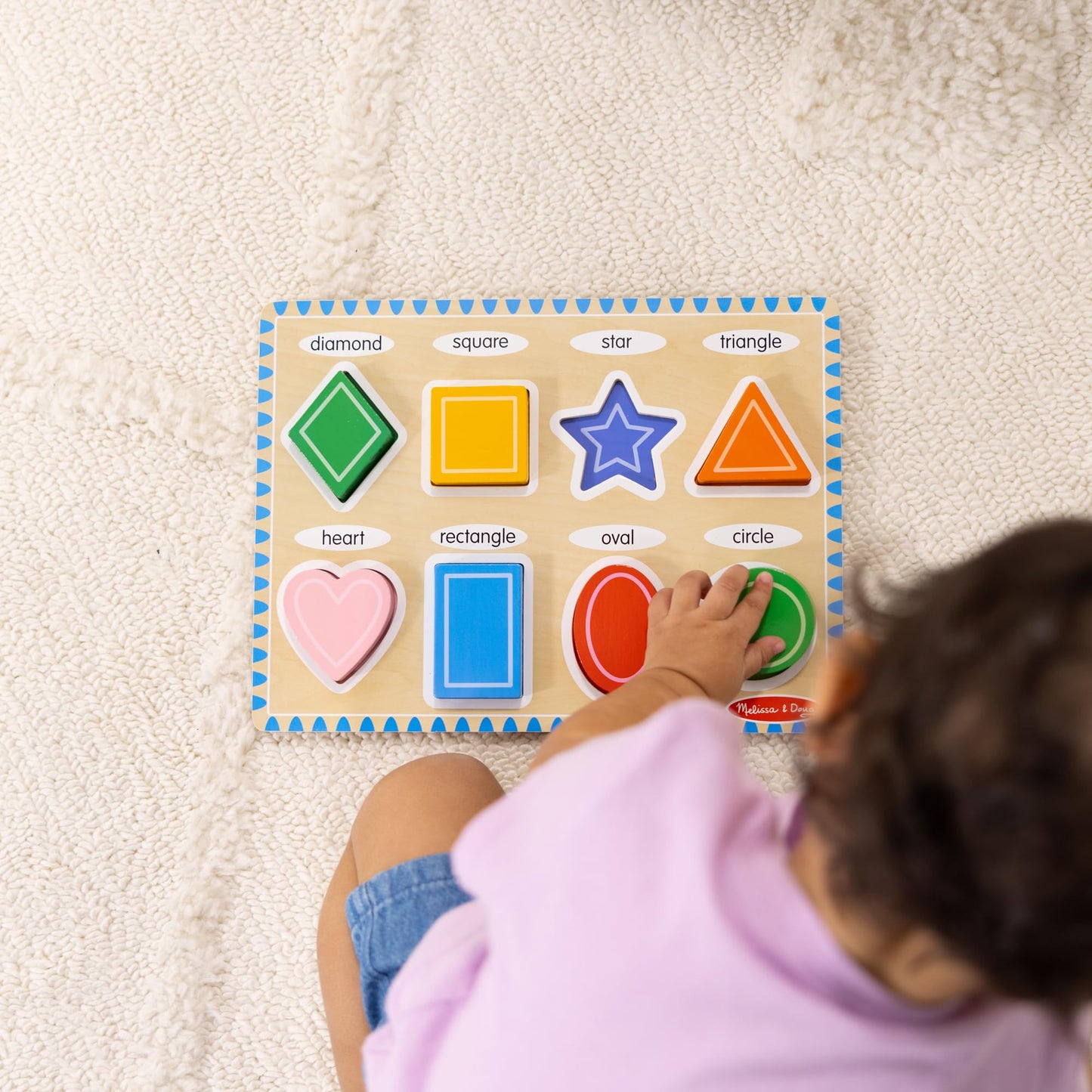 Melissa & Doug, rompecabezas de formas