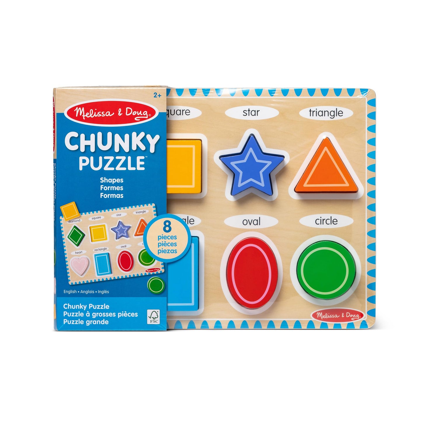 Melissa & Doug, rompecabezas de formas