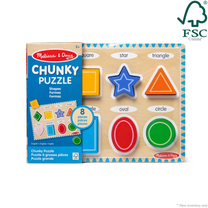 Melissa & Doug, rompecabezas de formas