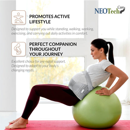 NeoTech Care Banda de Vientre de Embarazo Cinturón de Maternidad, small