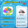 12 globos de agua reutilizables