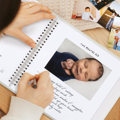 Libro de recuerdos de bebé para niños y niñas – Libro atemporal para bebés de 5 años