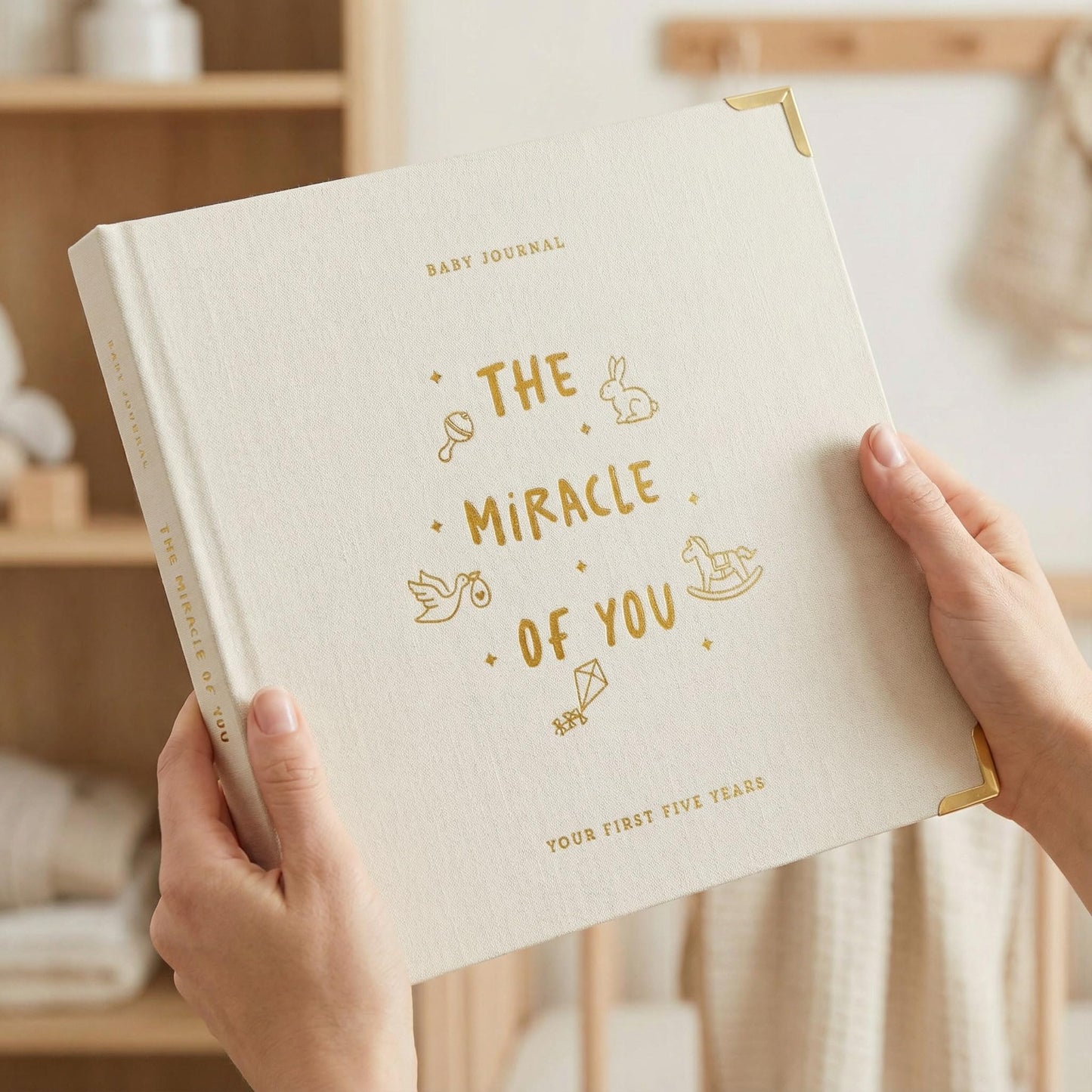 Libro de recuerdos de bebé para niños y niñas – Libro atemporal para bebés de 5 años