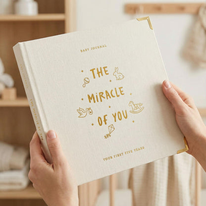 Libro de recuerdos de bebé para niños y niñas – Libro atemporal para bebés de 5 años