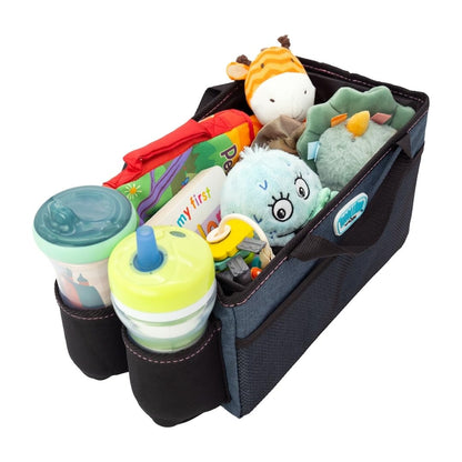 Toddleroo by North States - Organizador de coche: Organizador de pañales portátil para coche