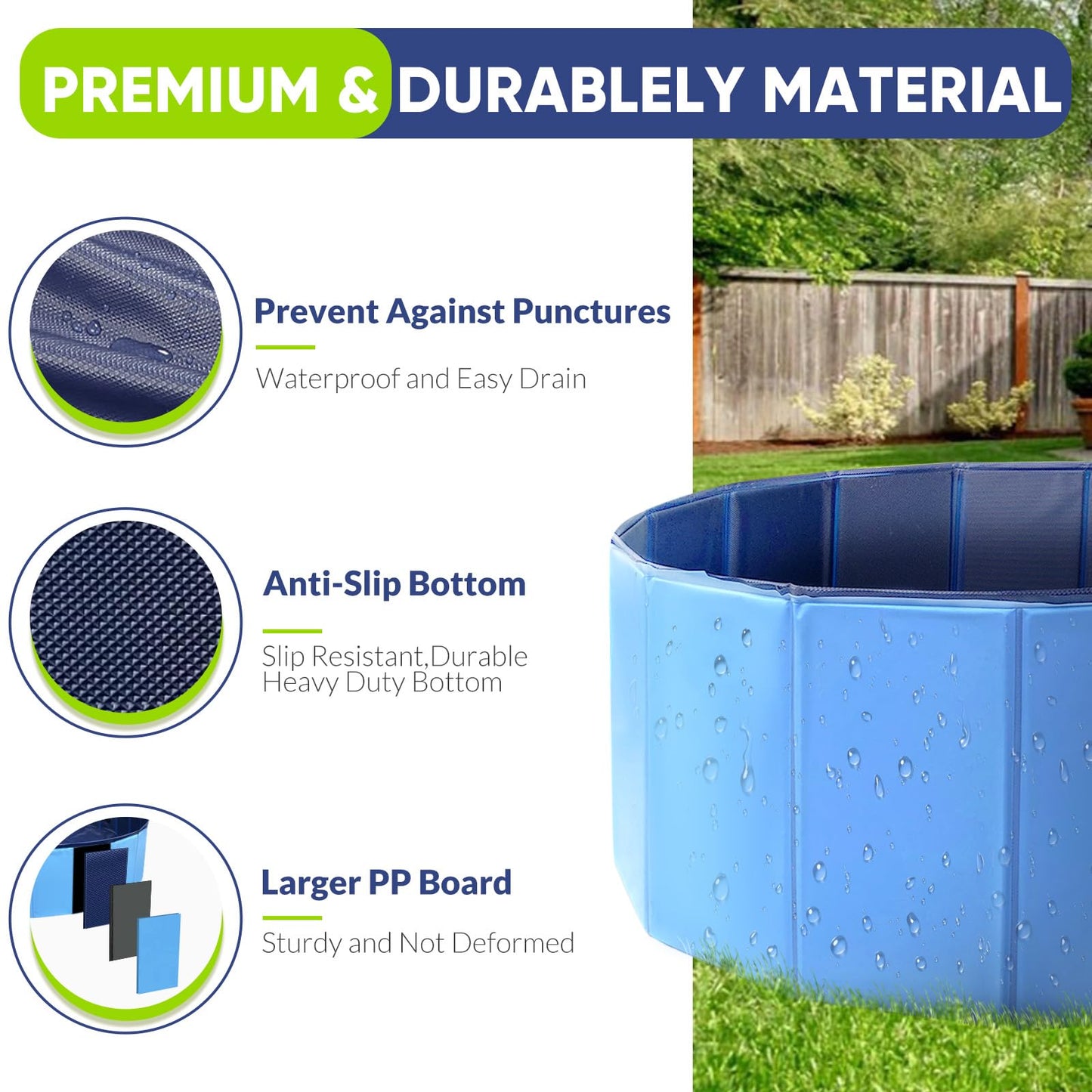 Piscina plegable 55cm de diámetro