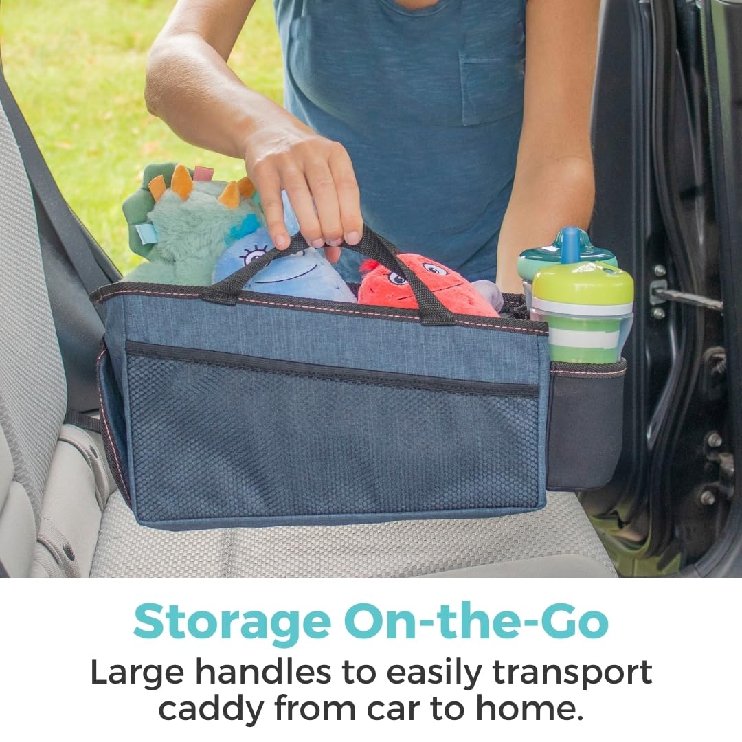 Toddleroo by North States - Organizador de coche: Organizador de pañales portátil para coche