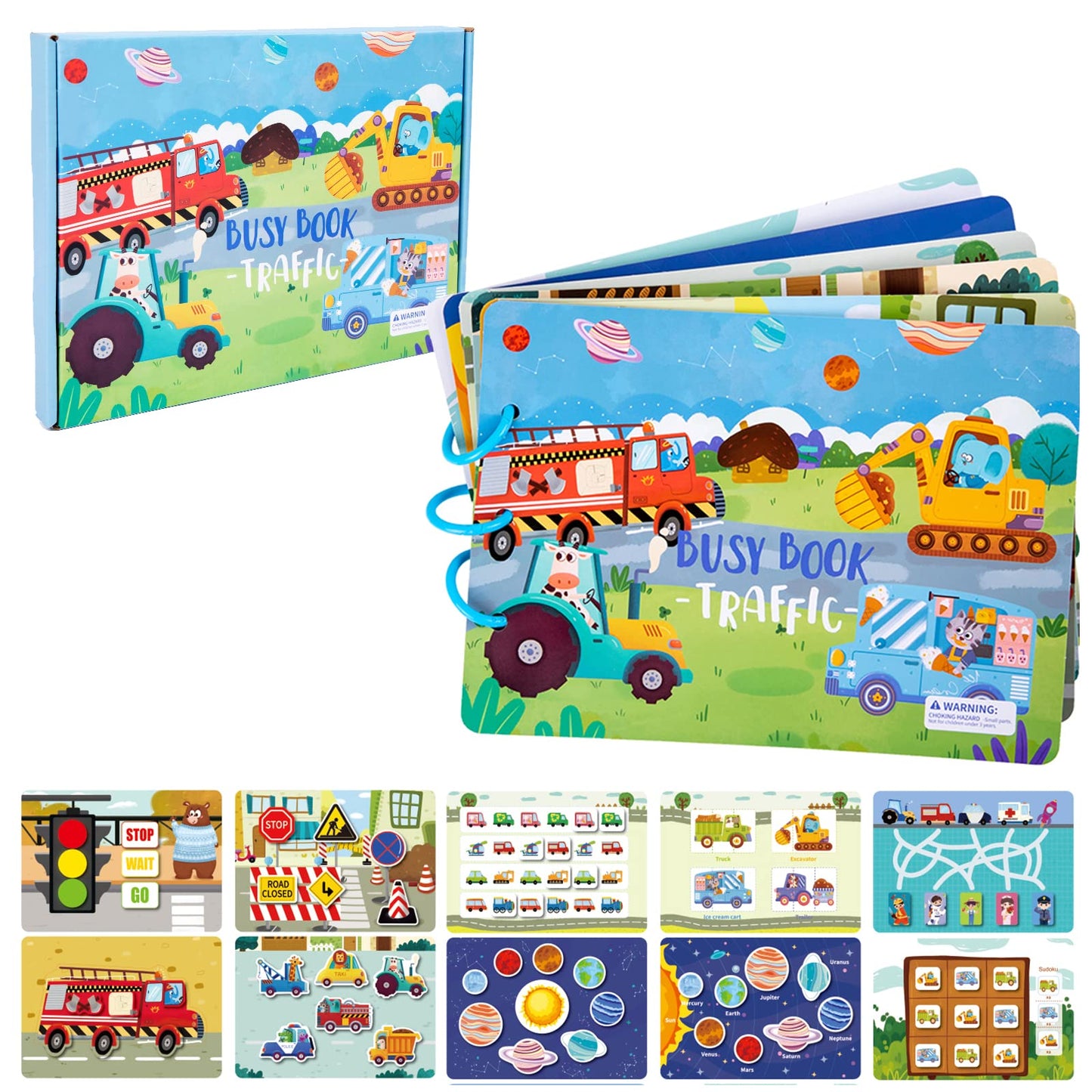 Olrma juguetes interactivos Montessori de aprendizaje temprano para niños