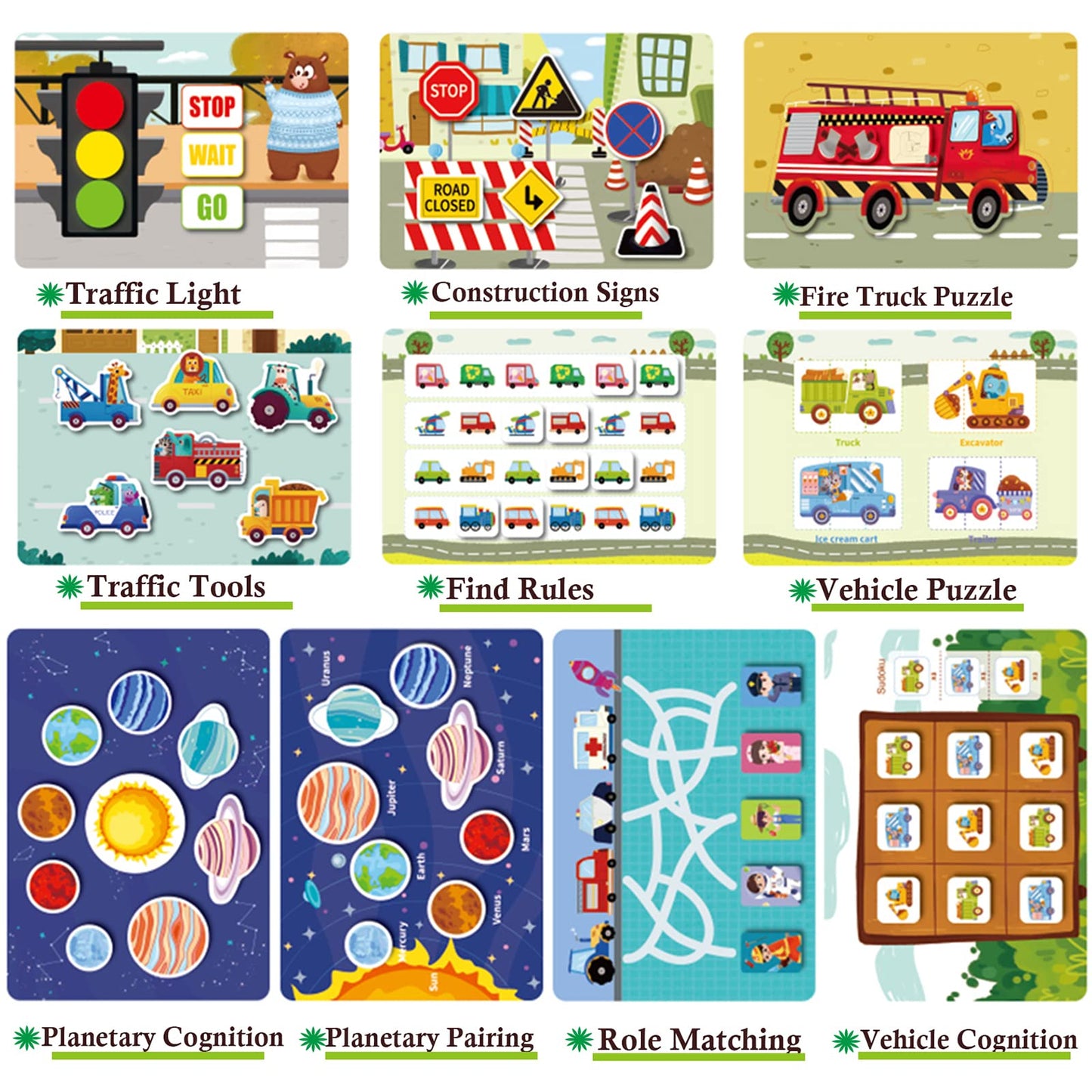 Olrma juguetes interactivos Montessori de aprendizaje temprano para niños