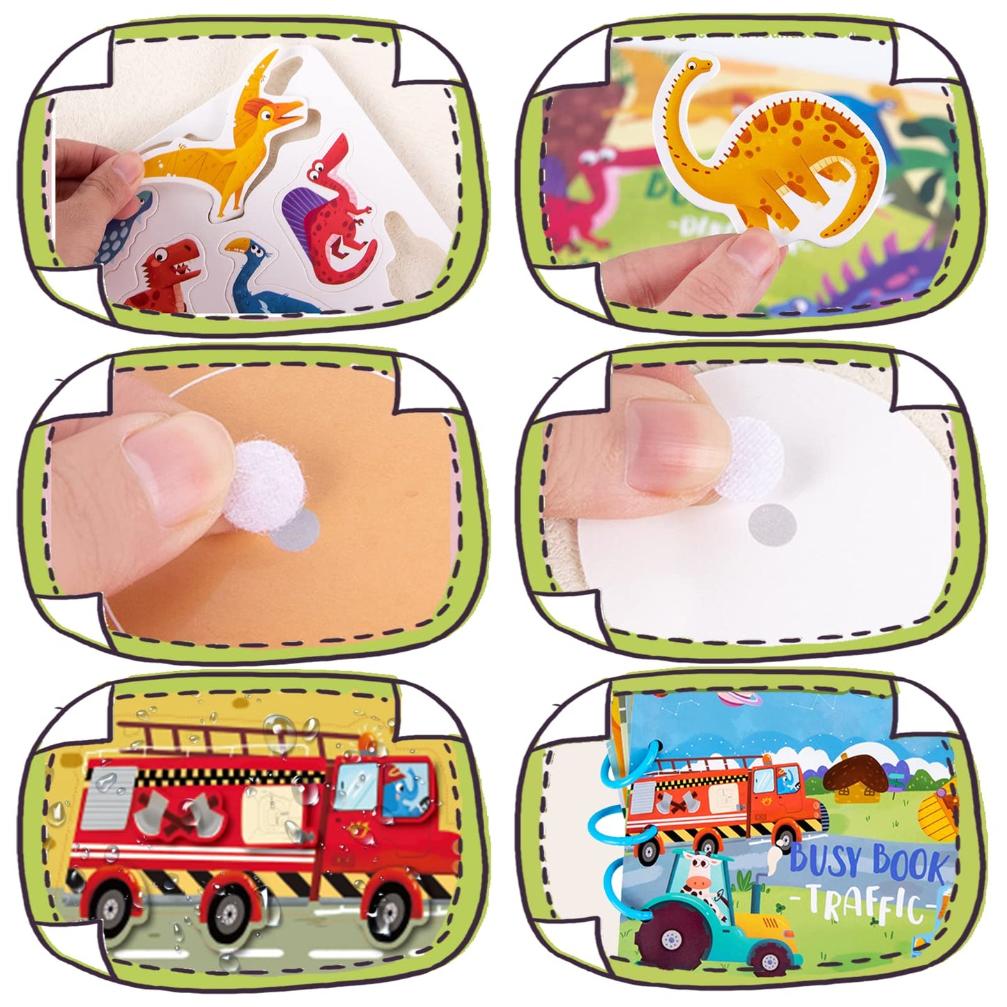 Olrma juguetes interactivos Montessori de aprendizaje temprano para niños