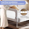 Barandilla de cama para bebés pequeños - Barandilla de 81 cm para camas Queen, Full, King y Twin