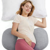 Momcozy Almohada portátil de embarazo – Soporte de maternidad en forma de W para dormir de lado