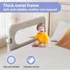 Barandilla de cama para bebés pequeños - Barandilla de 81 cm para camas Queen, Full, King y Twin
