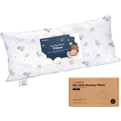 KeaBabies almohada para niños pequeños con funda - 10x18 My Little Dreamy