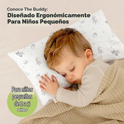 KeaBabies almohada para niños pequeños con funda - 10x18 My Little Dreamy