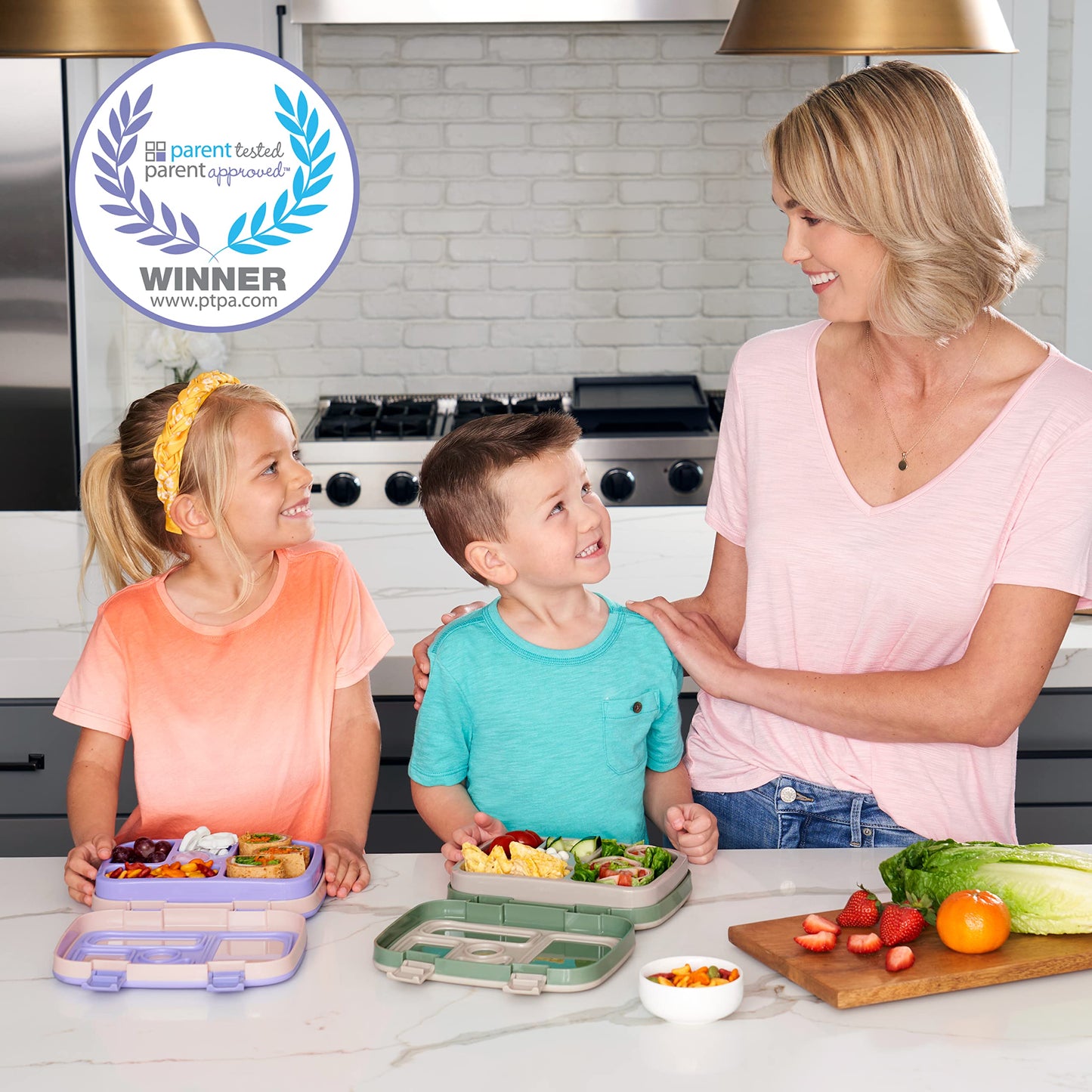 Bentgo® Kids Prints - Lonchera infantil a prueba de fugas