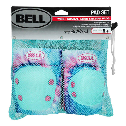Conjunto de almohadillas infantiles Bell Tie Dye
