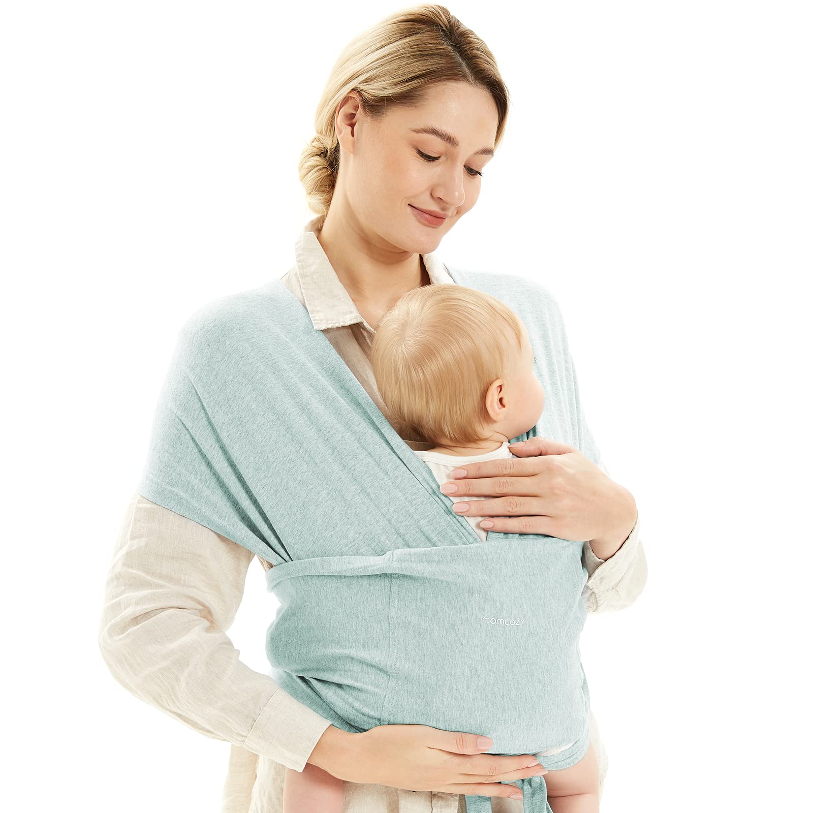Momcozy Canguro Momcozy Fular Portabebés, Eslingas Ergonómicas