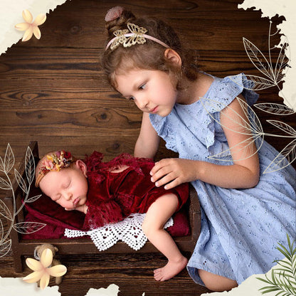 Cama para fotografía de recién nacido