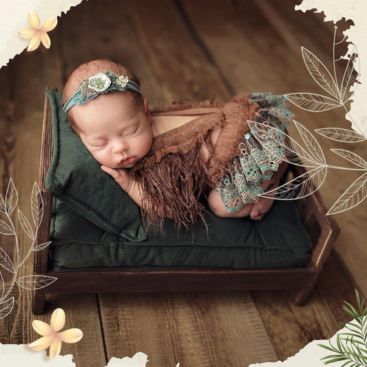 Cama para fotografía de recién nacido