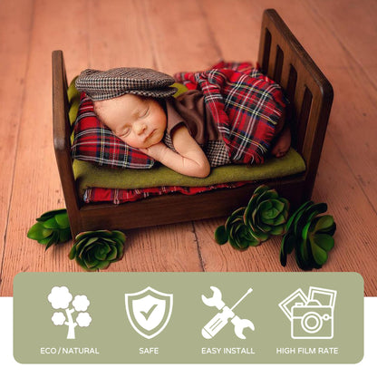 Cama para fotografía de recién nacido