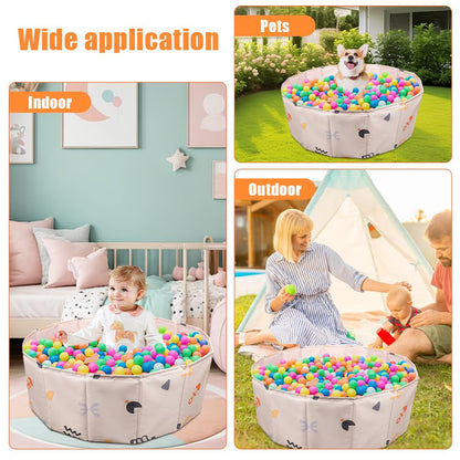 Piscina de bolas plegable para bebés